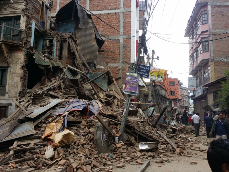 Катманду землетрясение