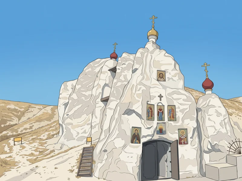 Воскресенский Белогорский монастырь
