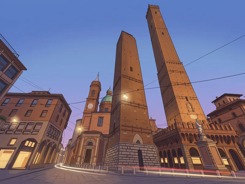 Две башни Болоньи