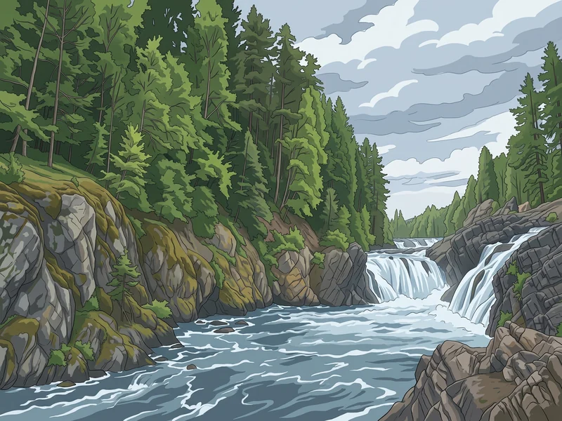 Водопад Кивач