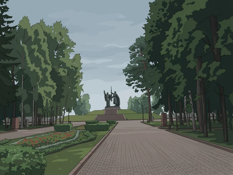 Лагерный сад