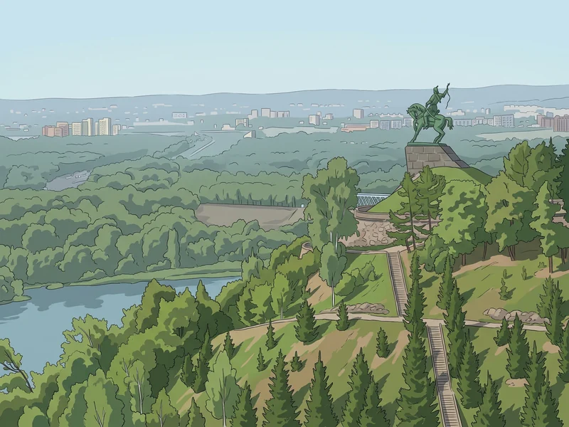 Памятник Салавату Юлаеву