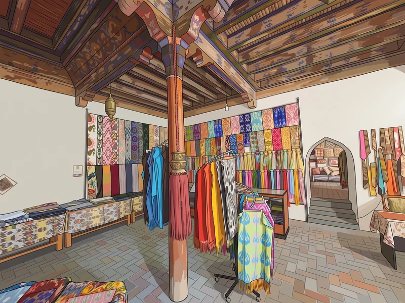 Шёлковая фабрика «Ёдгорлик»