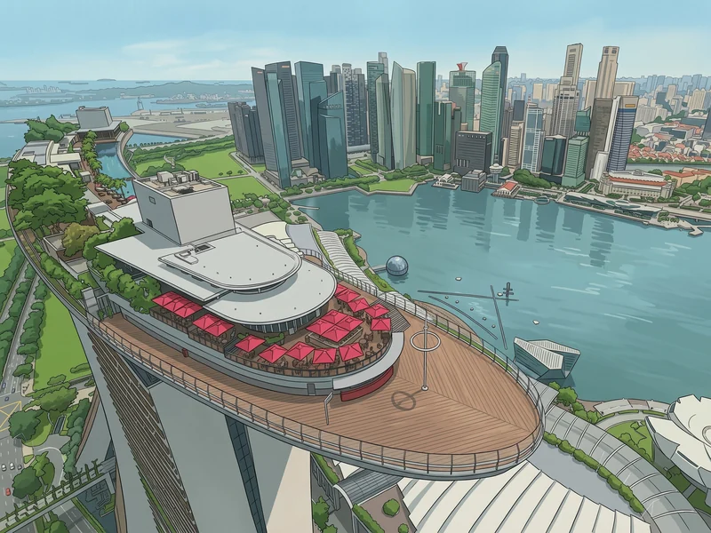 Смотровая площадка Marina Bay Sands SkyPark