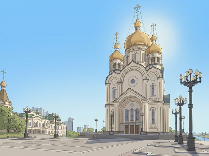 Спасо-Преображенский собор в Хабаровске