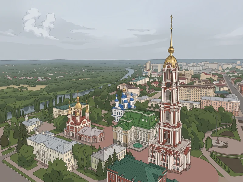 Казанский монастырь в Тамбове