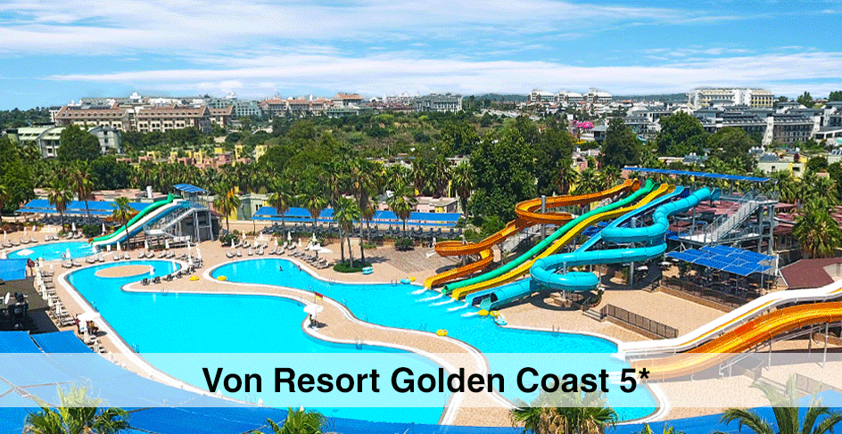 Von resort golden coast карта отеля