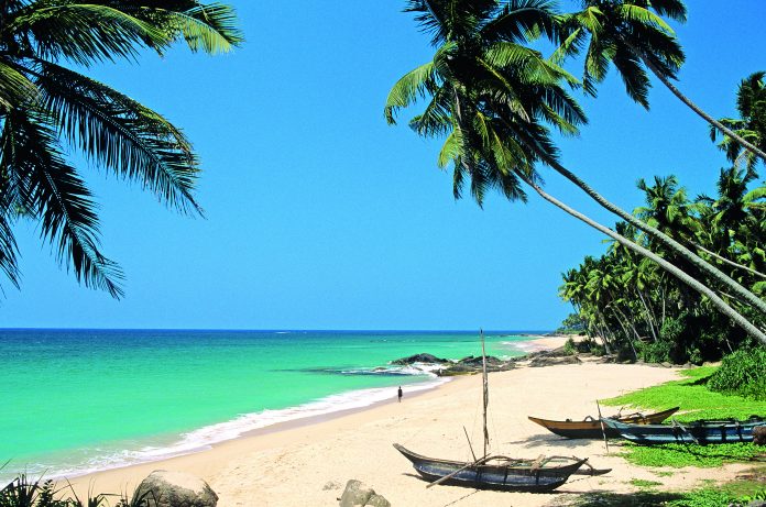 Sri Lanka, Southwest coast, Ambalalonga beach