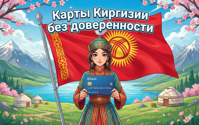 Карты Киргизии для россиян