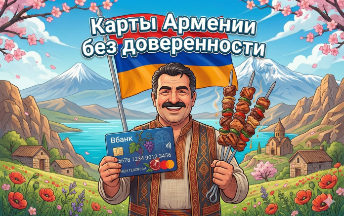 Карта Армении