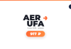 AER UFA logo with orange arrow, date '3 июн 2026 • прямой' and an orange rounded price tag reading '917 ₽'; OW logo in top-right corner.